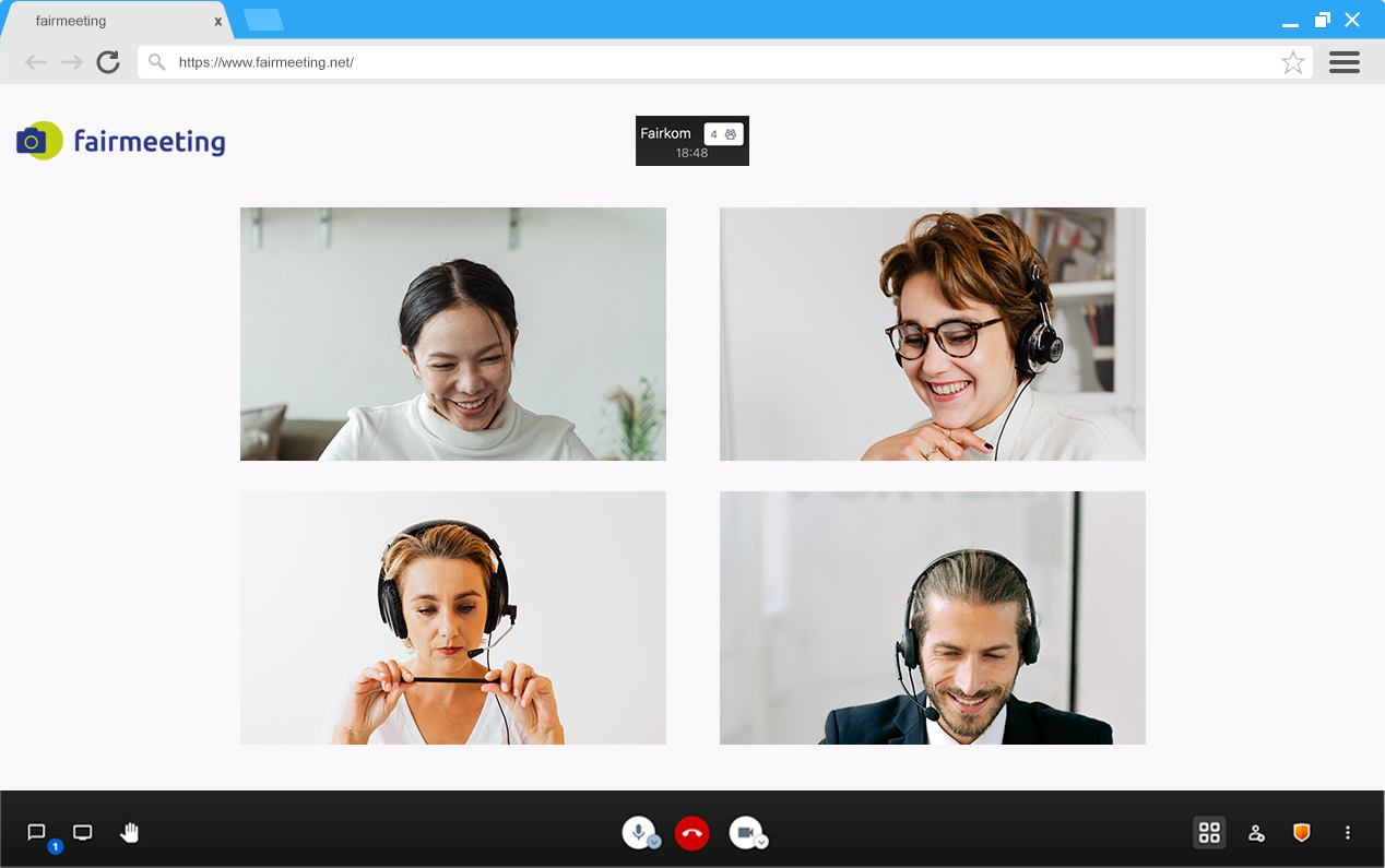 Mockup von fairmeeting