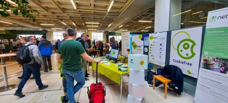 fairkom Stand Linuxday