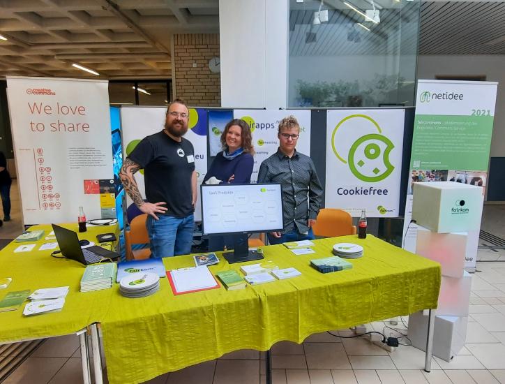 fairkom Stand Linuxday