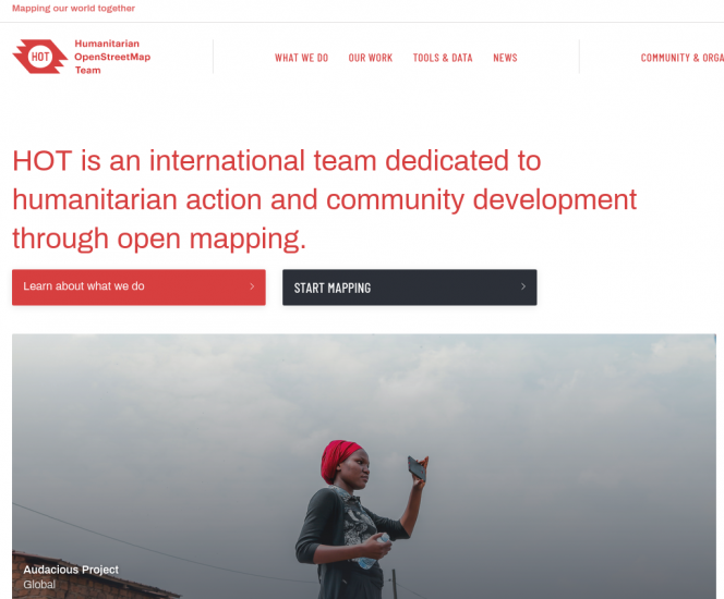 Humanitarian OpenStretMap team