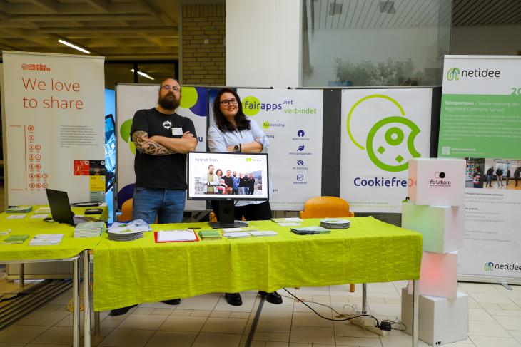 fairkom Stand Linuxday