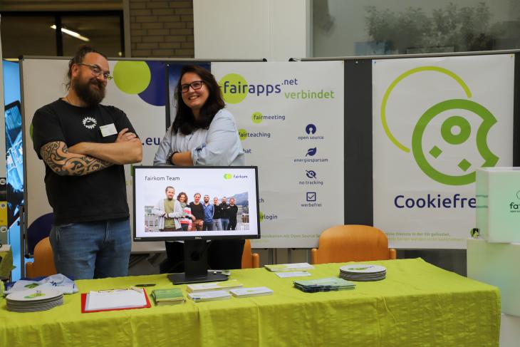 fairkom Stand Linuxday