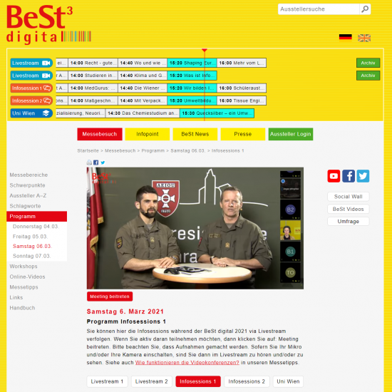 Das Österreichische Bundesheer informierte in einer Infosession über neue Ausbildungsmöglichkeiten.